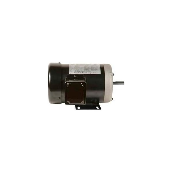 Worldwide Electric Worldwide Electric Motor NAT12-18-56, GP, TEFC, Rigid, 3 PH, 56, 1/2 HP, 1800 RPM, 1 FLA NAT12-18-56 - main